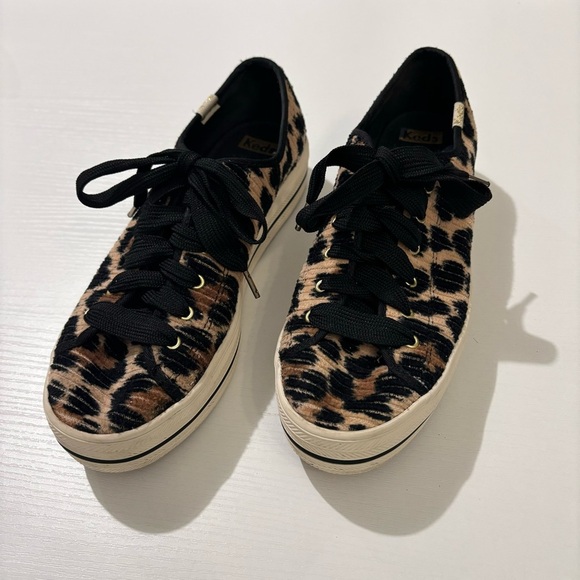 Keds Shoes - Keds X Kate Spade | leopard platform sneakers